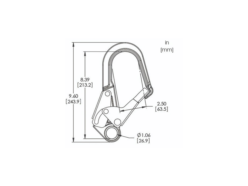 Steel Scaffold Hook Dim