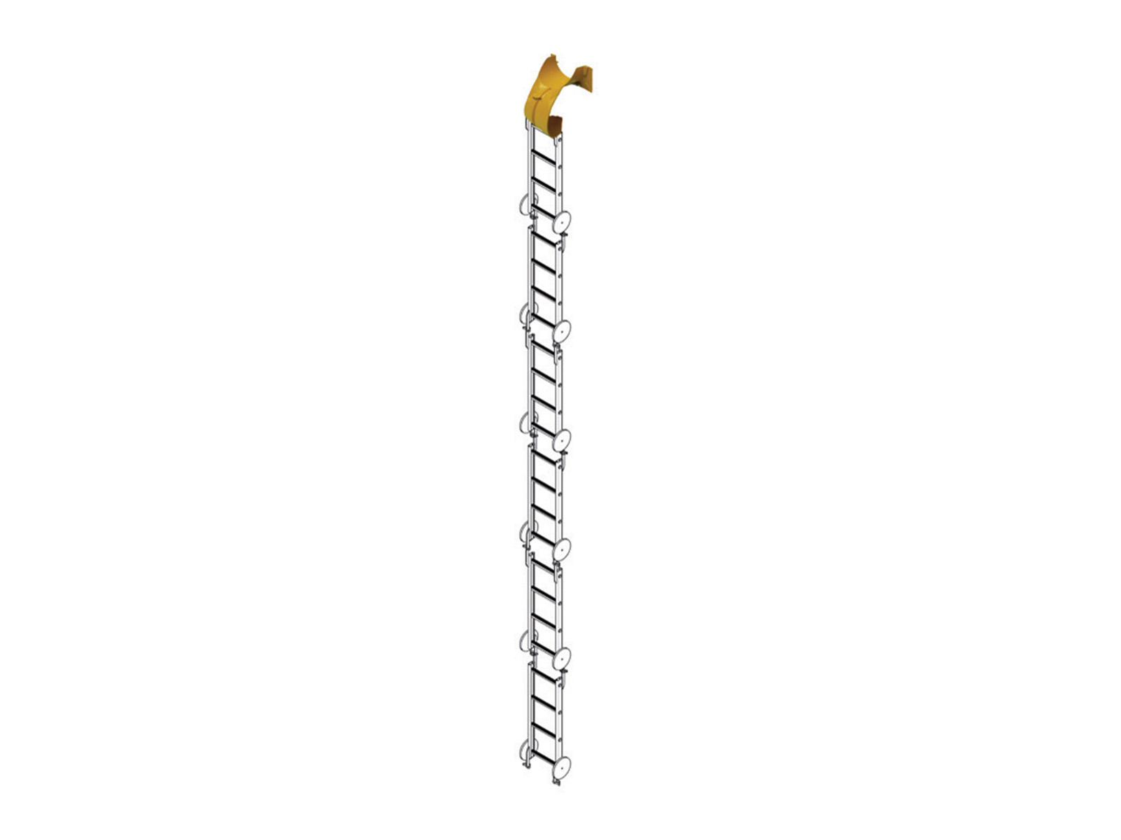 Honor Hinged Hanging Ladder