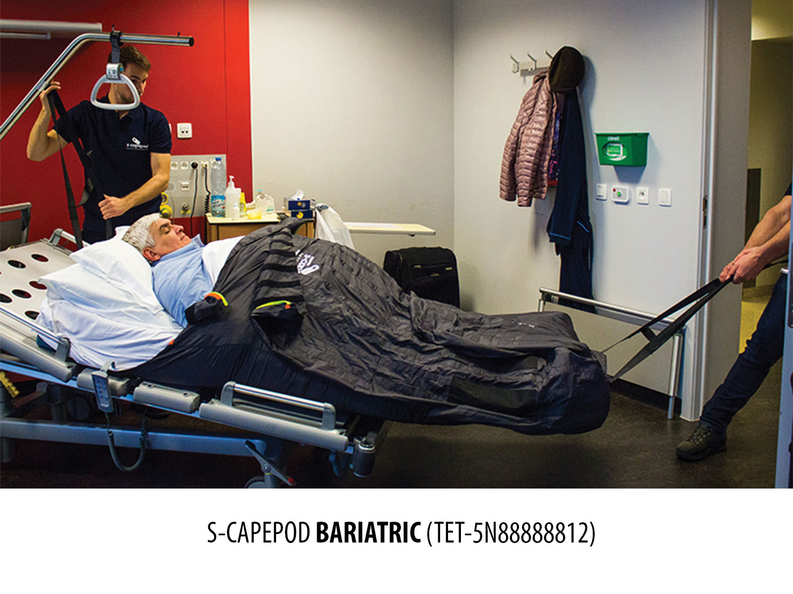 S-CAPEPOD Bariatric Evacuation Sheet
